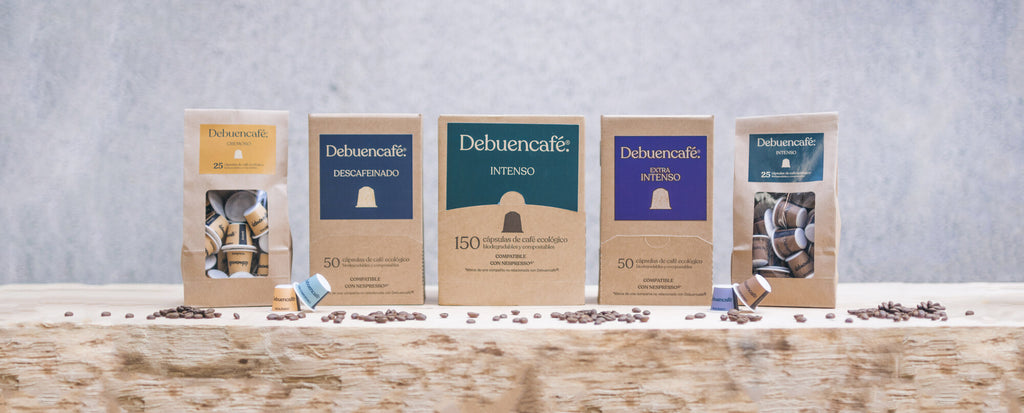 capsulas compostables de cafe ecológico compatibles con Nespresso