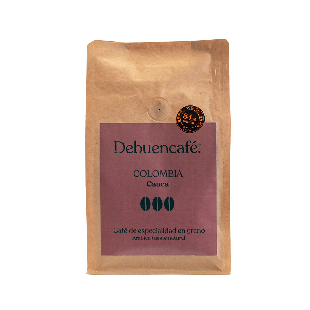 bolsa de cafe de especialidad en grano colombia